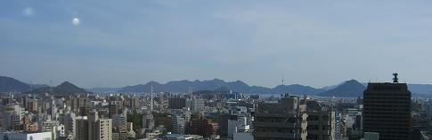 ホテルからの眺望