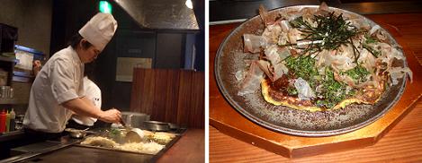 「千房」のミックス山芋焼きを