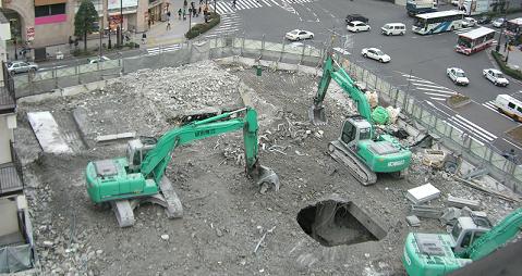 解体現場
