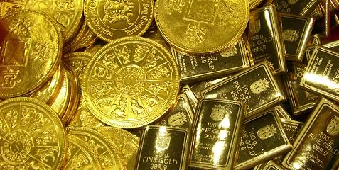 金貨や金の延べ板