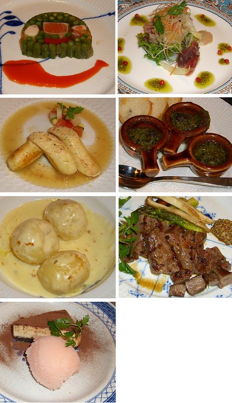 アンブロジアの料理