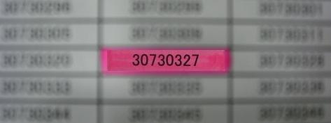 合格番号