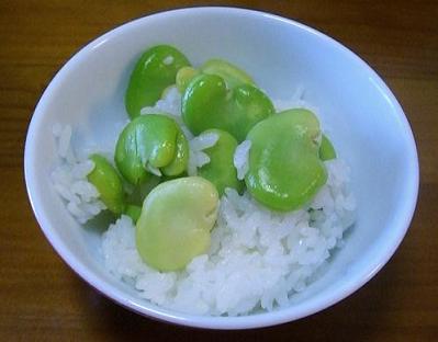 空豆ご飯